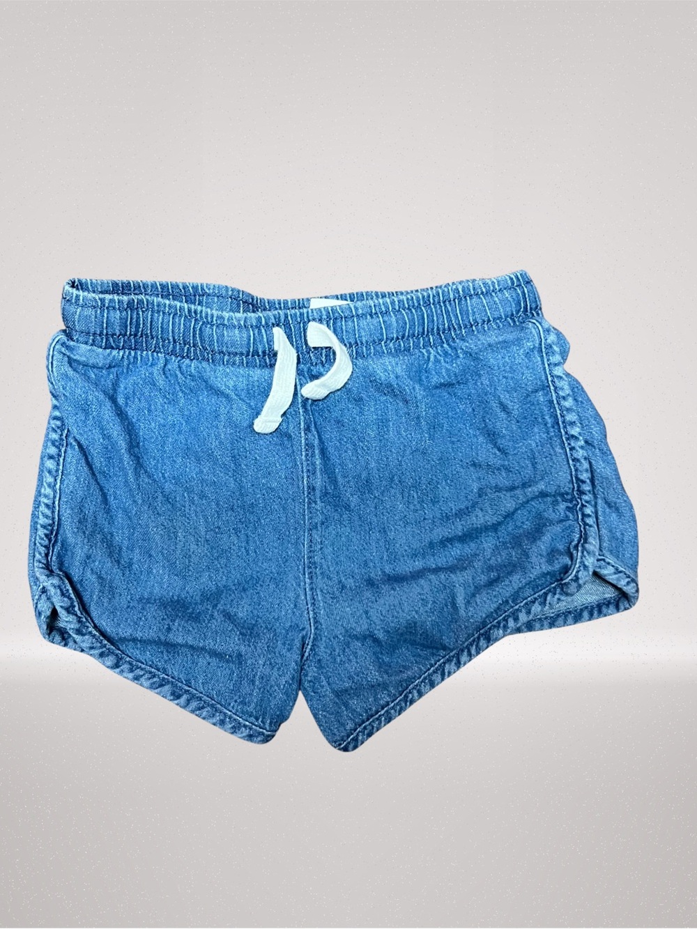 Garanimals Girls Denim Pull-On Shorts Size 4T Blue Jean Elastic Waist